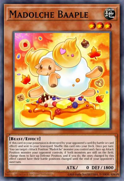 Madolche Baaple Common BP03-EN097 Battle Pack 3 Monster League Yugioh card