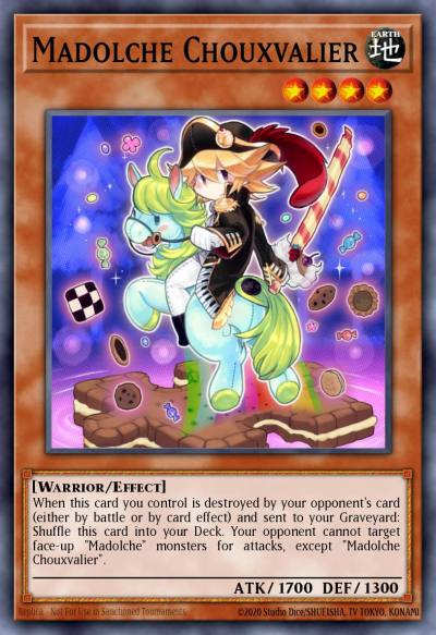 Madolche Chouxvalier Rare REDU-EN023 Return of the Duelist Yugioh card