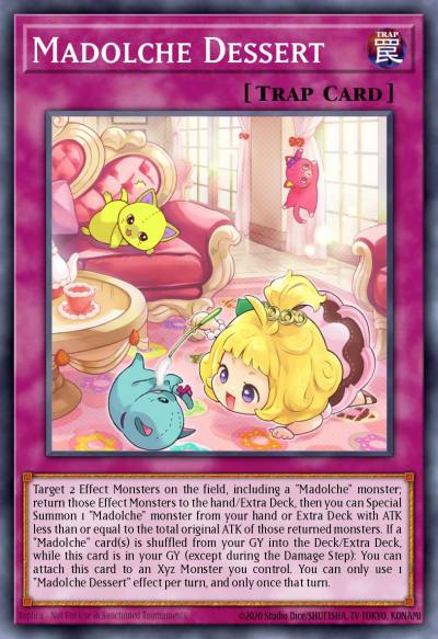 Madolche Dessert Common MP25-EN398 2025 Mega-Pack Tin Yugioh card