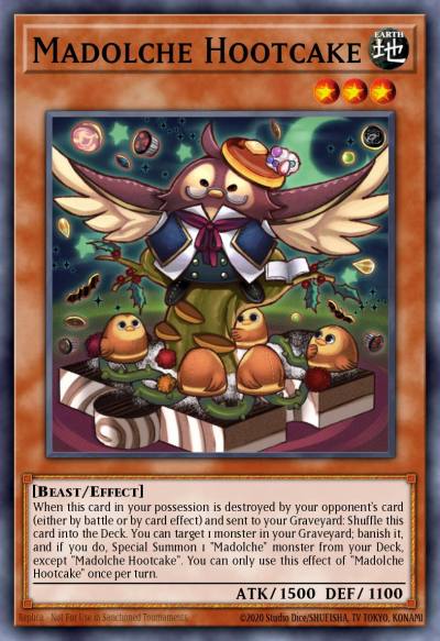 Madolche Hootcake Super Rare MP14-EN018 2014 Mega-Tin Mega Pack Yugioh card