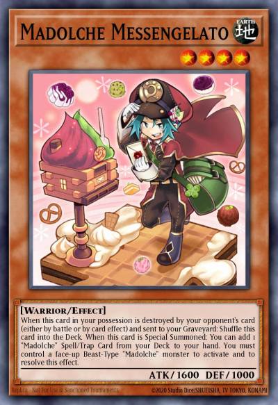 Madolche Messengelato Rare ABYR-EN027 Abyss Rising Yugioh card