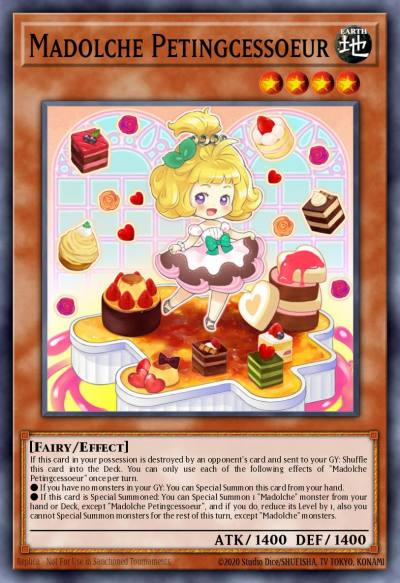Madolche Petingcessoeur Common MP20-EN013 2020 Tin of Lost Memories Mega Pack Yugioh card