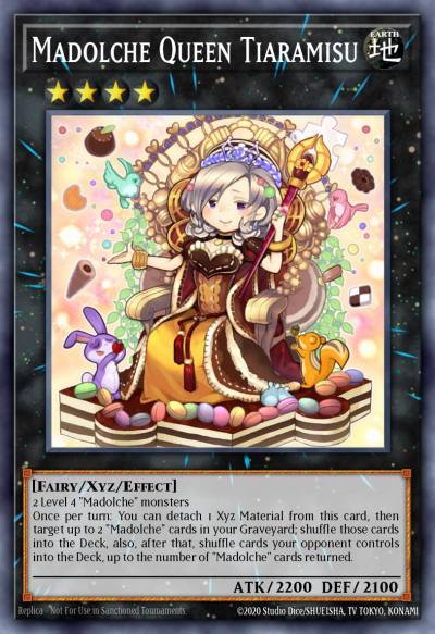 Madolche Queen Tiaramisu Ultimate Rare ABYR-EN048 Abyss Rising Yugioh card