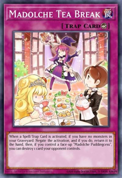 Madolche Tea Break Rare REDU-EN072 Return of the Duelist Yugioh card