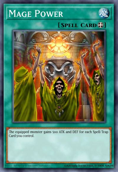Mage Power Common STAS-EN028 2-Player Starter Set Yugioh card