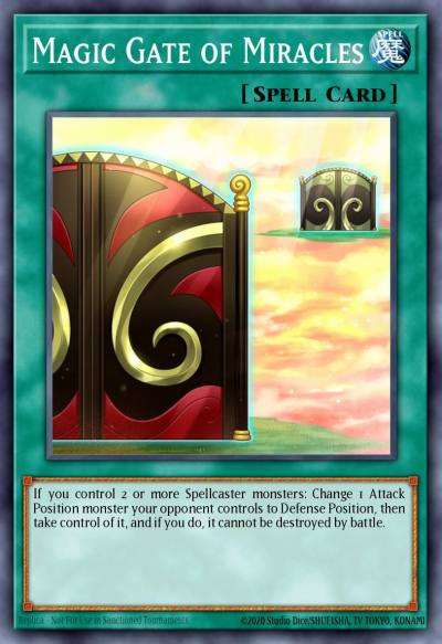 Magic Gate of Miracles Ultra Rare DUPO-EN019 Duel Power Yugioh card