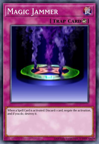 Magic Jammer Super Rare DB2-EN074 Dark Beginning 2 Yugioh card
