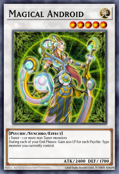 Magical Android Secret Rare BLMM-EN147 Battles of Legend Monster Mayhem Yugioh card