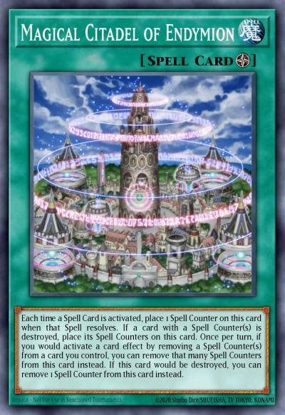 Magical Citadel of Endymion Secret Rare DASA-EN055 Dark Saviors Yugioh card