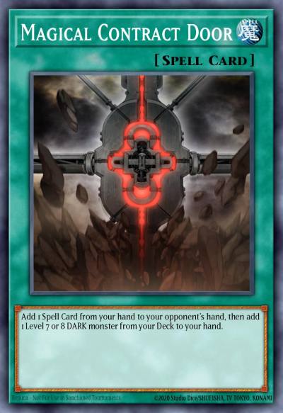 Magical Contract Door Ultra Rare MVP1-EN020 Yu-Gi-Oh! The Dark Side of Dimensions Movie Pack Yugioh card