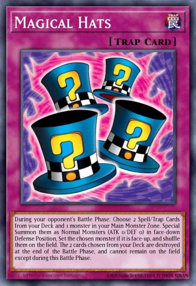 Magical Hats Common CP06-EN019 Champion Pack Game Six Yugioh card