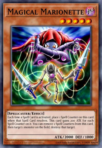 Magical Marionette Common DR1-EN124 Dark Revelation Volume 1 Yugioh card