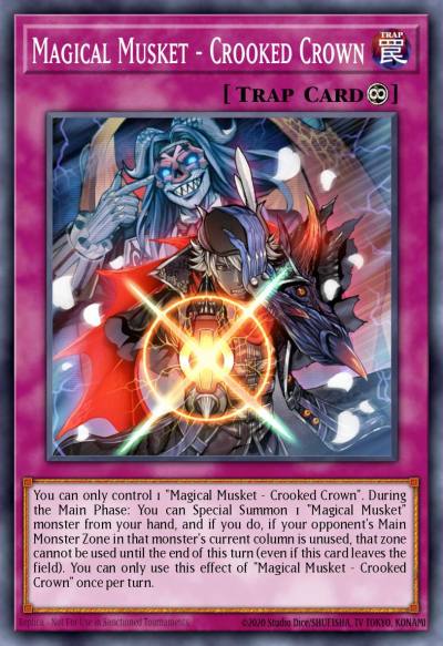Magical Musket - Crooked Crown Common DANE-EN072 Dark Neostorm Yugioh card