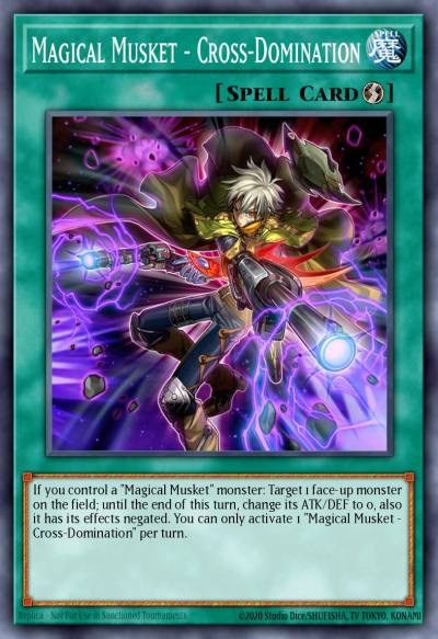Magical Musket - Cross-Domination Secret Rare SPWA-EN024 Spirit Warriors Yugioh card