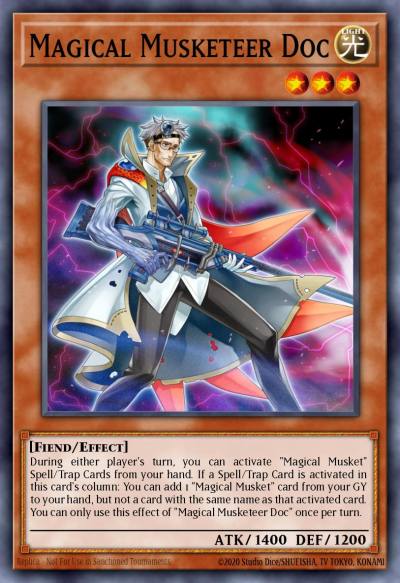 Magical Musketeer Doc Super Rare SPWA-EN017 Spirit Warriors Yugioh card