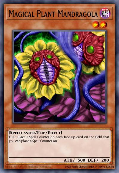 Magical Plant Mandragola Common DR1-EN127 Dark Revelation Volume 1 Yugioh card