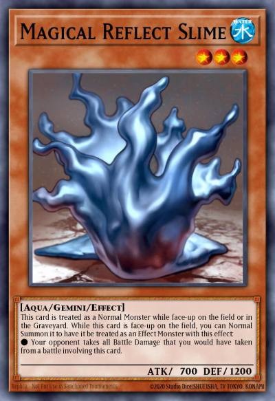 Magical Reflect Slime Common GLAS-EN028 Gladiators Assault Yugioh card