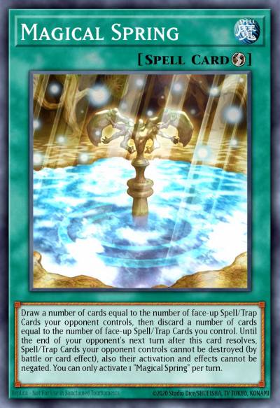 Magical Spring Secret Rare MP15-EN108 2015 Mega-Tin Mega Pack Yugioh card