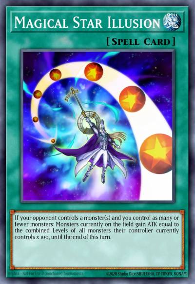 Magical Star Illusion Common NECH-EN058 The New Challengers Yugioh card