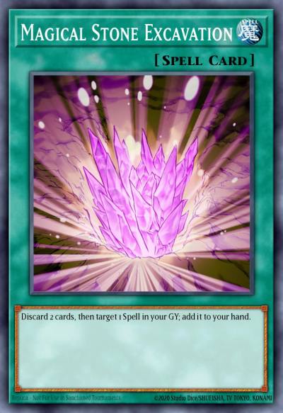 Magical Stone Excavation Ultra Rare CP02-EN001 Champion Pack Game Two Yugioh card
