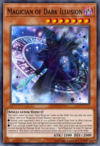Magician of Dark Illusion Super Rare MP17-EN072 2017 Mega-Tin Mega Pack Yugioh card