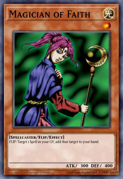 Magician of Faith Common STAX-EN022 2-Player Starter Set Yugioh card