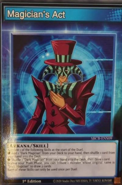 Magicians Act Common SBCB-ENS09 Speed Duel Battle City Box Yugioh card