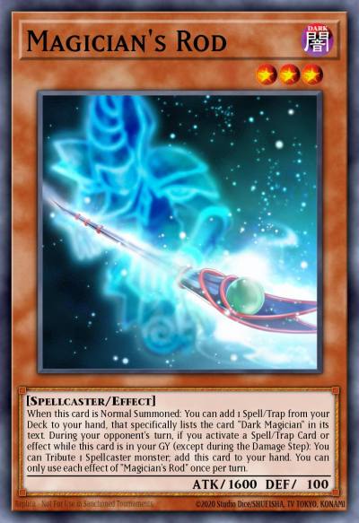 Magicians Rod Super Rare MP17-EN074 2017 Mega-Tin Mega Pack Yugioh card