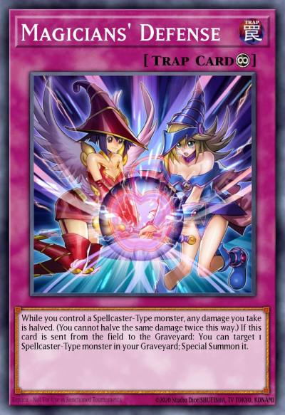 Magicians Defense Ultra Rare MVP1-EN028 Yu-Gi-Oh! The Dark Side of Dimensions Movie Pack Yugioh card