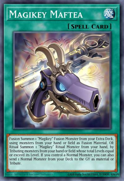 Magikey Maftea Common MP22-EN157 2022 Tin of the Pharaohs Gods Yugioh card