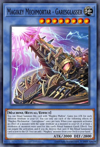 Magikey Mechmortar - Garesglasser Common MP22-EN140 2022 Tin of the Pharaohs Gods Yugioh card