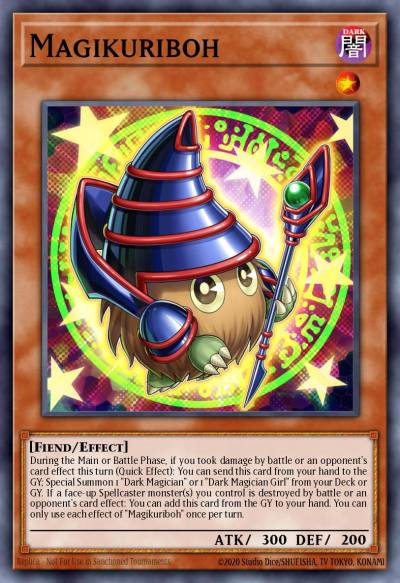 Magikuriboh Prismatic Secret Rare MP23-EN002 25th Anniversary Tin Dueling Heroes Mega Pack Yugioh card