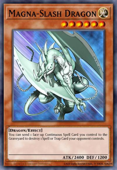 Magna-Slash Dragon Common DP07-EN010 Duelist Pack Jesse Anderson Yugioh card