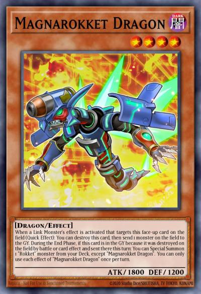Magnarokket Dragon Ultra Rare MP18-EN112 2018 Mega-Tin Mega Pack Yugioh card