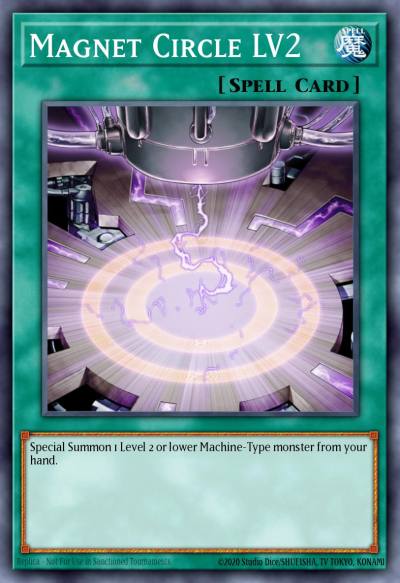 Magnet Circle LV2 Common DR04-EN158 Dark Revelation Volume 4 Yugioh card