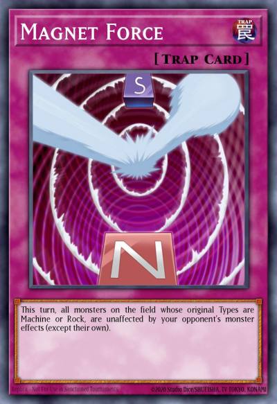 Magnet Force Super Rare DPRP-EN007 Duelist Pack Rivals of the Pharaoh Yugioh card
