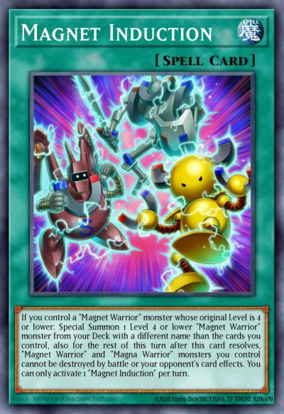 Magnet Induction Super Rare KICO-EN009 Kings Court Yugioh card