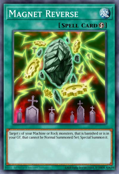 Magnet Reverse Super Rare DPRP-EN006 Duelist Pack Rivals of the Pharaoh Yugioh card