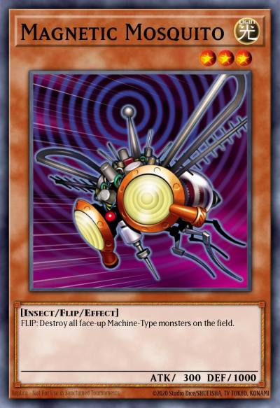 Magnetic Mosquito Common PTDN-EN039 Phantom Darkness Yugioh card
