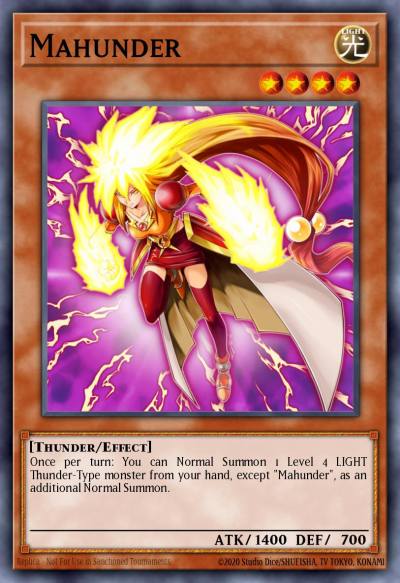 Mahunder Rare REDU-EN096 Return of the Duelist Yugioh card