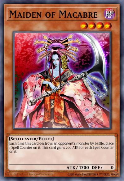 Maiden of Macabre Common SBC1-ENI07 Speed Duel Streets of Battle City Yugioh card
