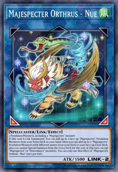 Majespecter Orthrus - Nue Ultra Rare MP25-EN164 2025 Mega-Pack Tin Yugioh card