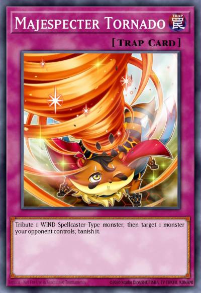 Majespecter Tornado Ultra Rare MP16-EN158 2016 Mega-Tin Mega Pack Yugioh card