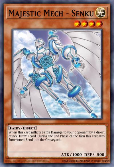 Majestic Mech - Senku Common DR04-EN194 Dark Revelation Volume 4 Yugioh card