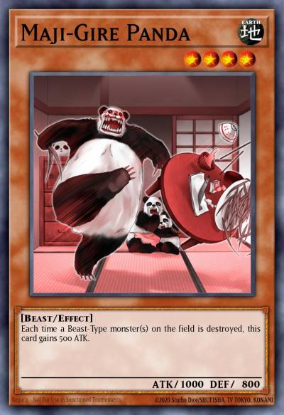 Maji-Gire Panda Common DR3-EN132 Dark Revelation Volume 3 Yugioh card