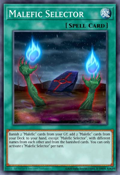 Malefic Selector Ultra Rare DUOV-EN045 Duel Overload Yugioh card