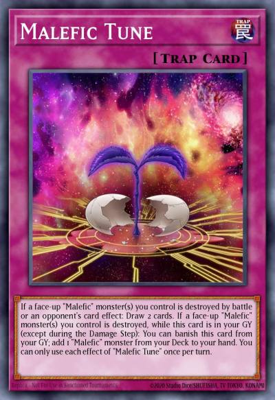 Malefic Tune Ultra Rare DUOV-EN046 Duel Overload Yugioh card