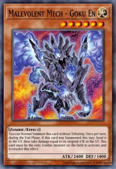 Malevolent Mech - Goku En Common LCJW-EN207 Legendary Collection 4 Joeys World Mega Pack Yugioh card