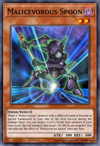 Malicevorous Spoon Common MP14-EN127 2014 Mega-Tin Mega Pack Yugioh card