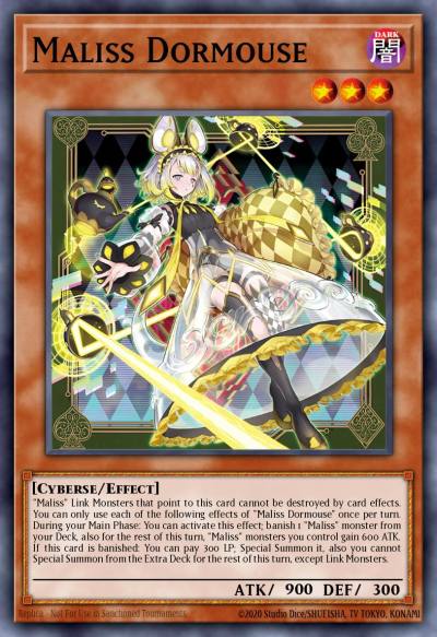 Maliss Dormouse Prismatic Secret Rare MP25-EN124 2025 Mega-Pack Tin Yugioh card